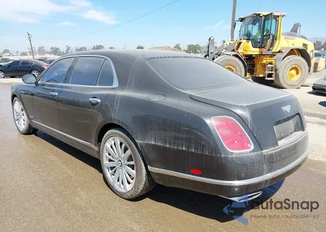 2013 Bentley Mulsanne z USA, uszkodzony, nr VIN SCBBB7ZH0DC018090